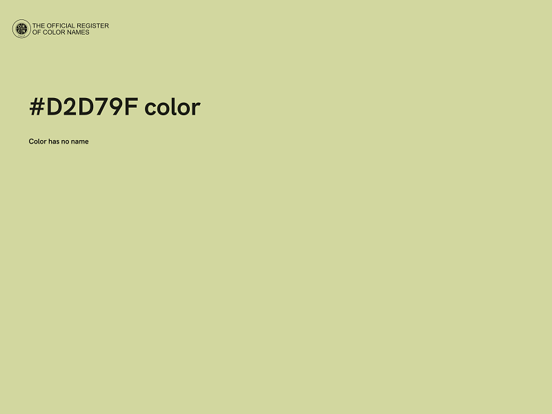 #D2D79F color image