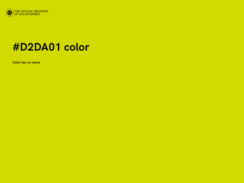 #D2DA01 color image