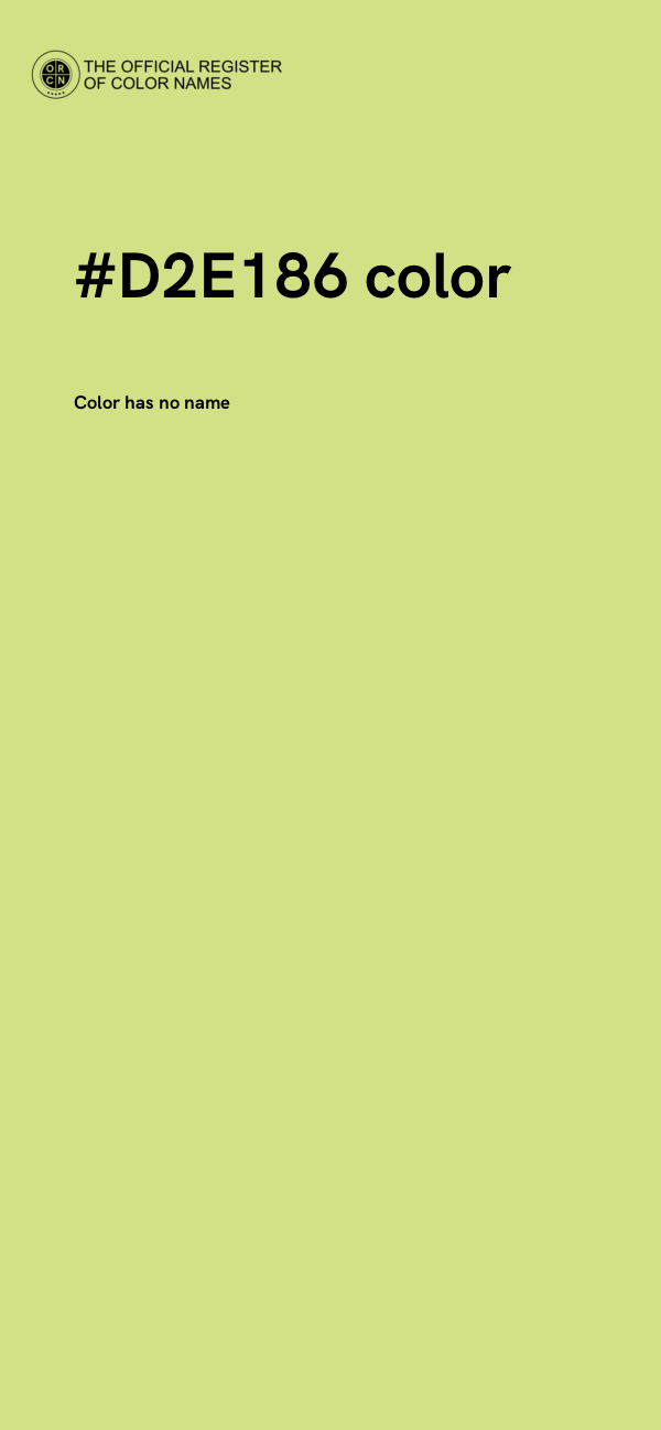 #D2E186 color image