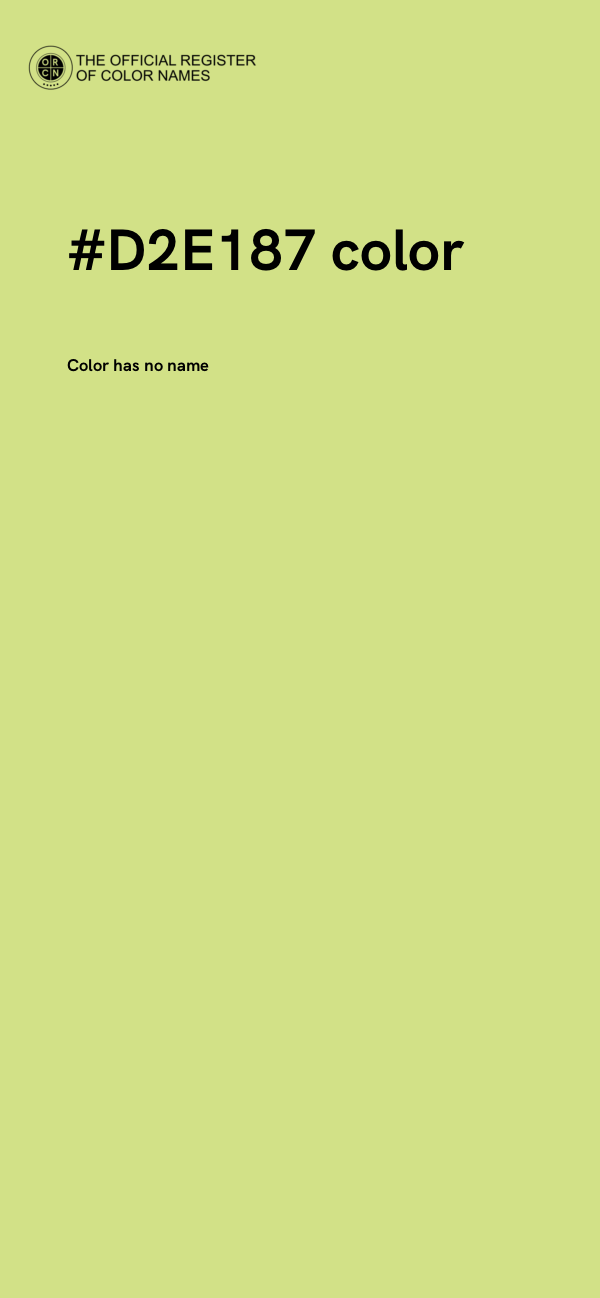 #D2E187 color image