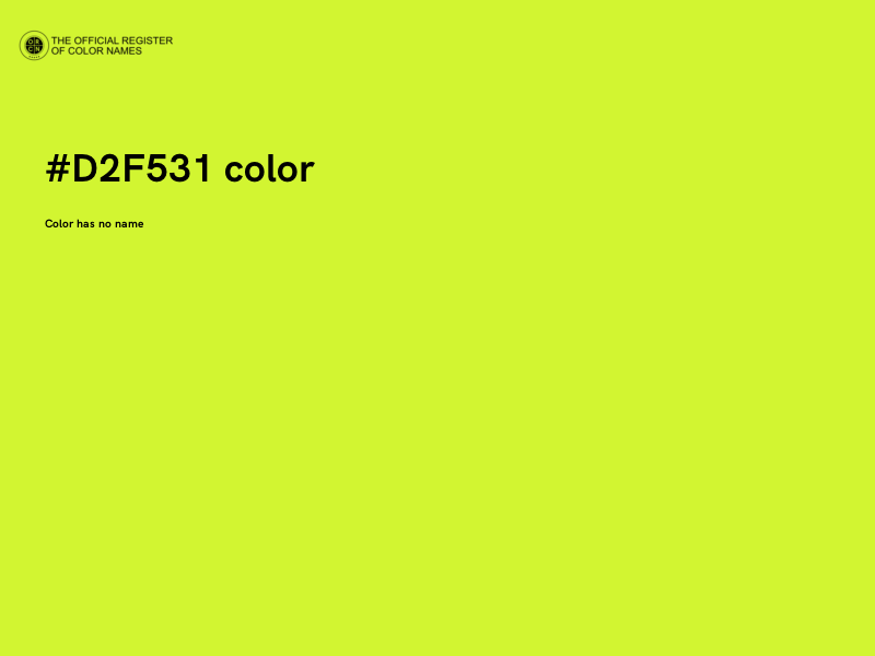 #D2F531 color image