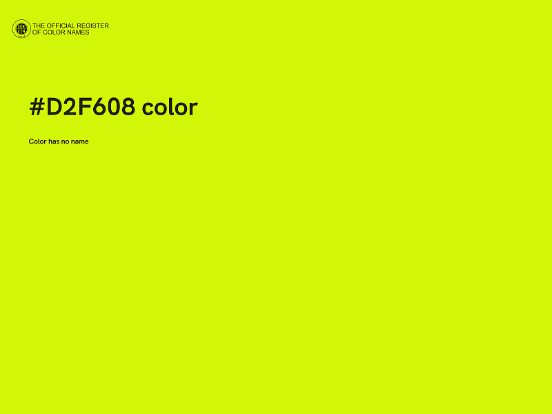 #D2F608 color image