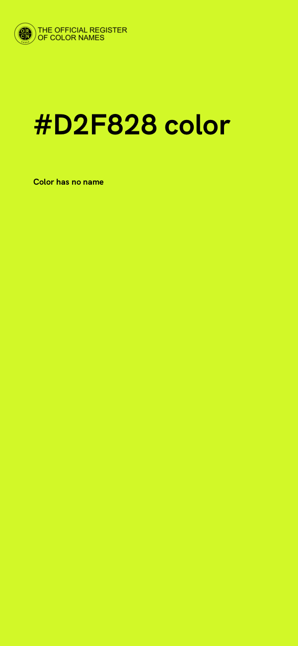 #D2F828 color image