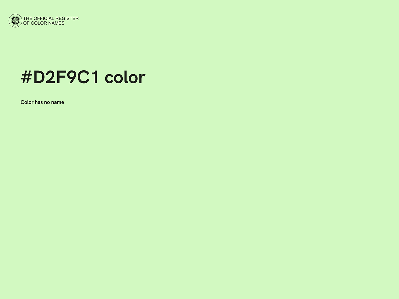 #D2F9C1 color image