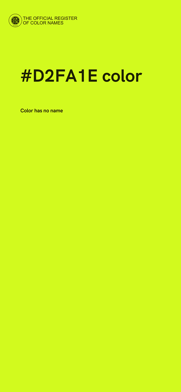 #D2FA1E color image