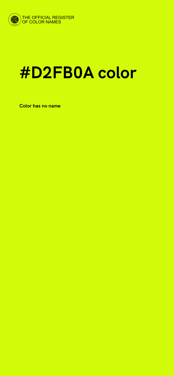 #D2FB0A color image