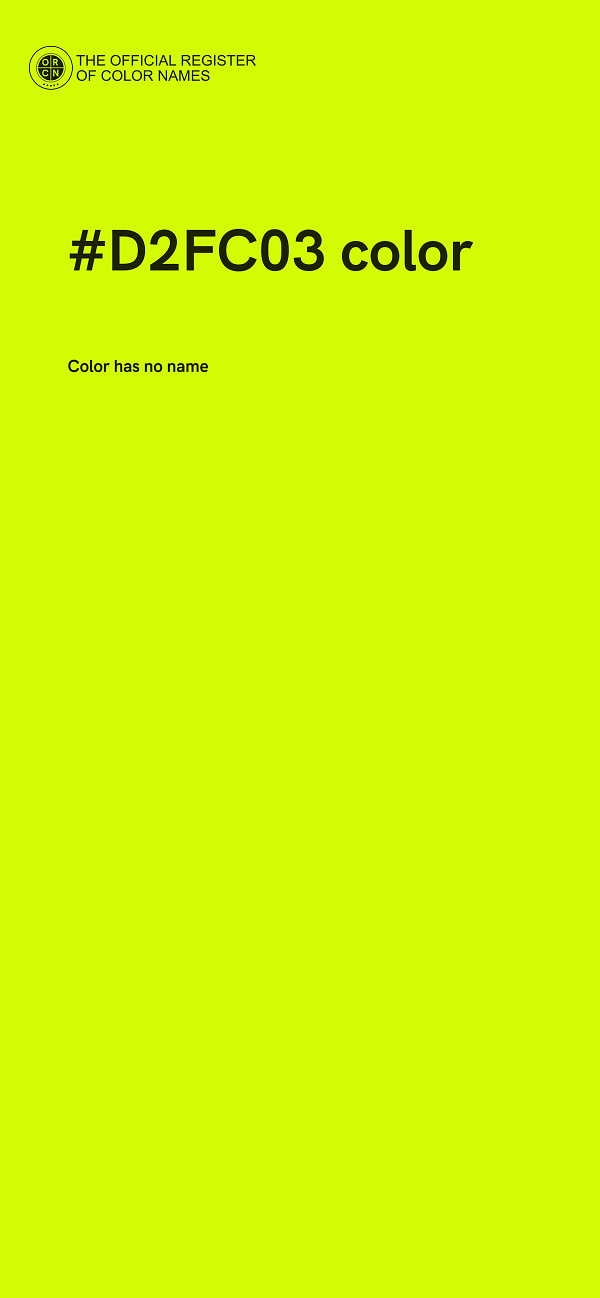 #D2FC03 color image