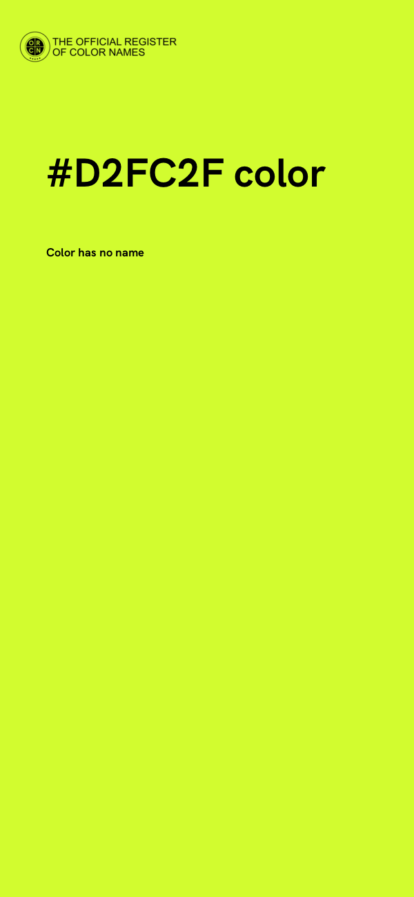 #D2FC2F color image