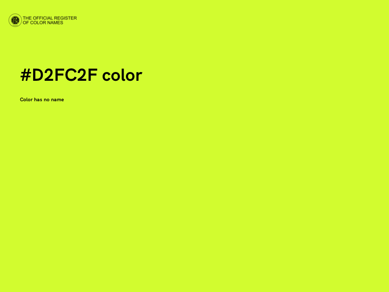 #D2FC2F color image