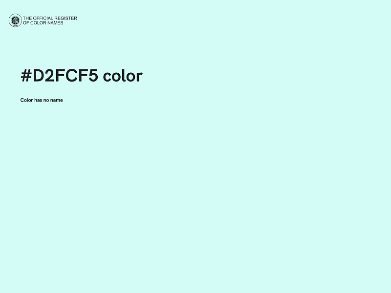 #D2FCF5 color image