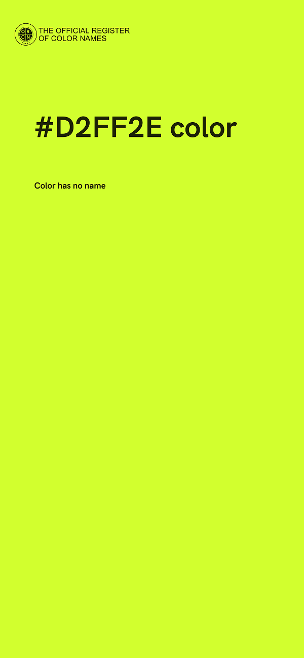 #D2FF2E color image