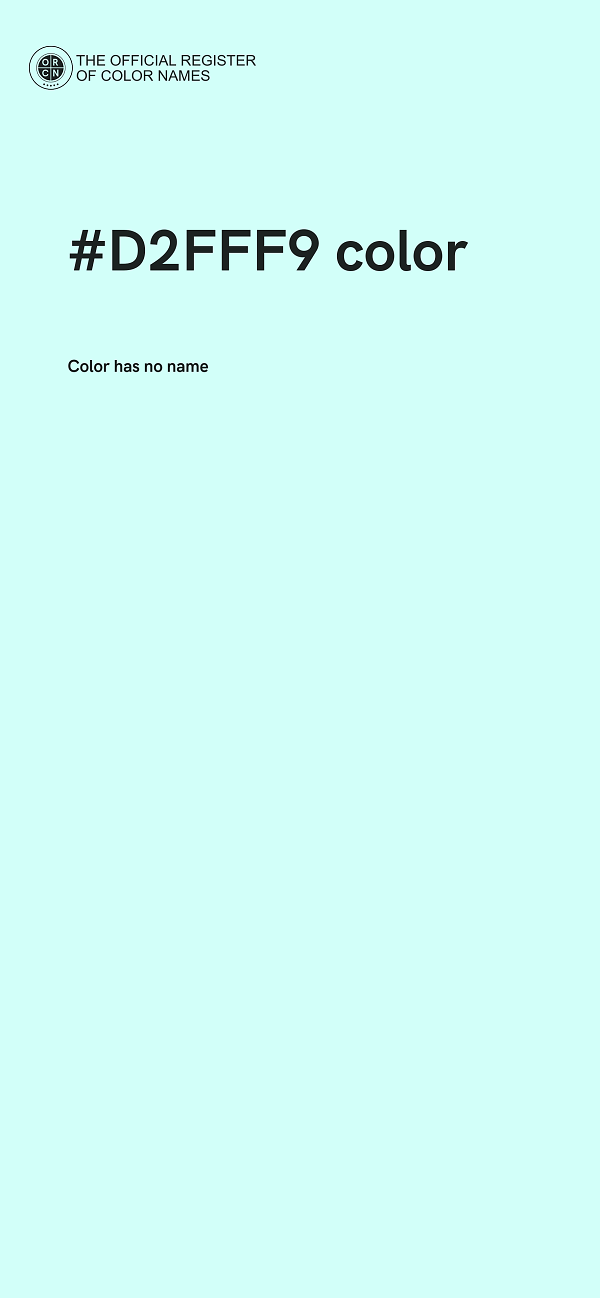 #D2FFF9 color image