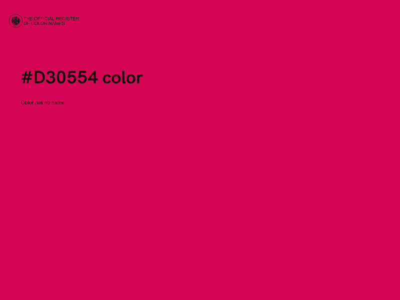 #D30554 color image