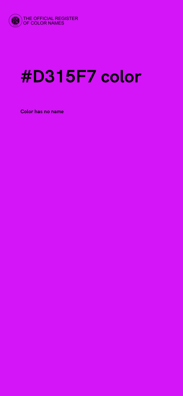#D315F7 color image