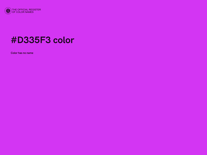 #D335F3 color image