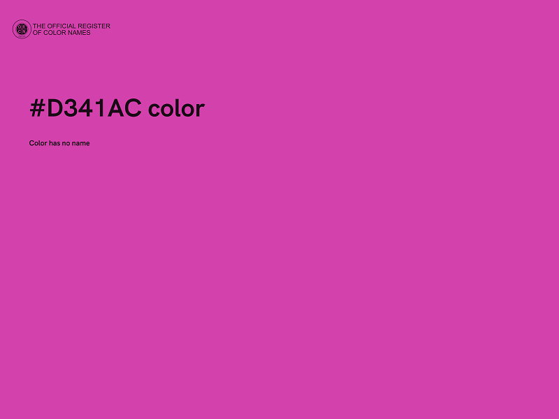 #D341AC color image