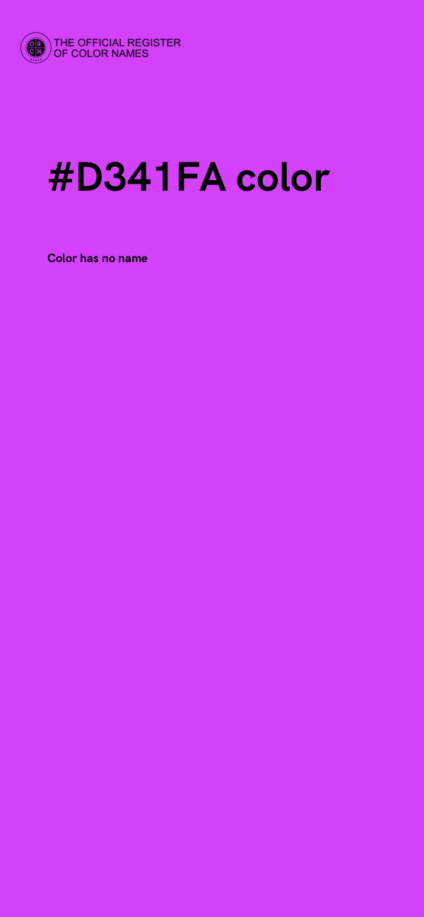#D341FA color image
