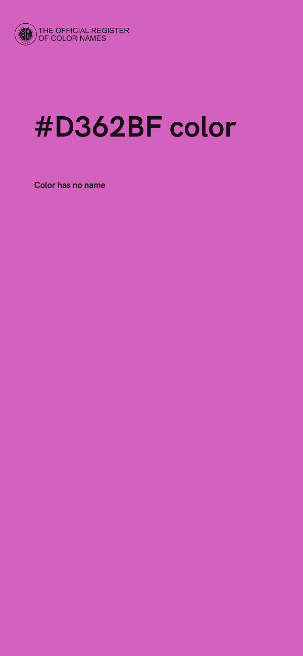 #D362BF color image