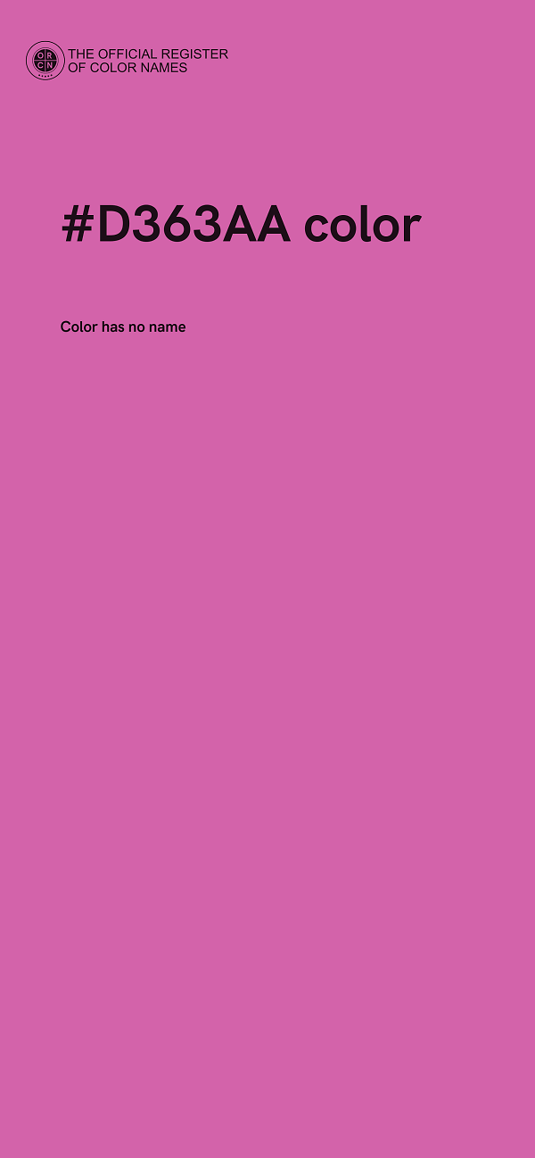 #D363AA color image