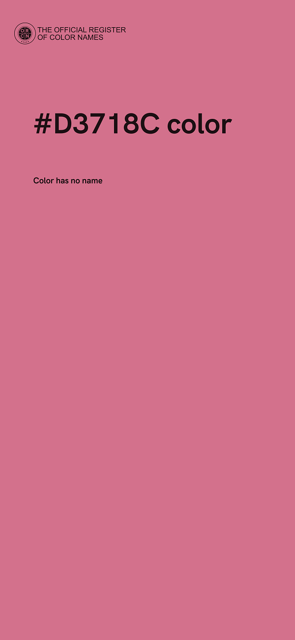 #D3718C color image