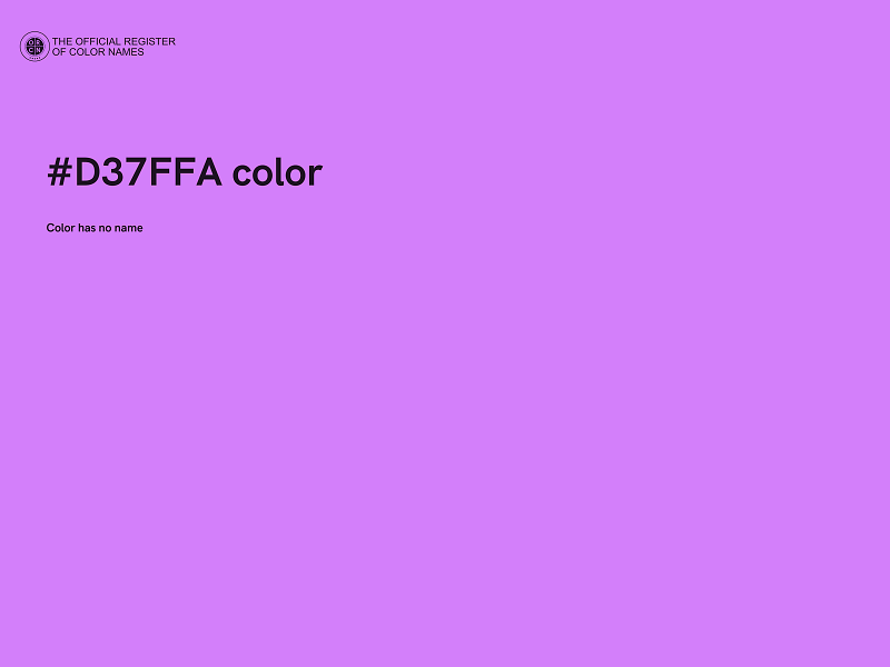 #D37FFA color image