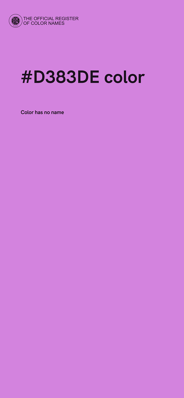 #D383DE color image