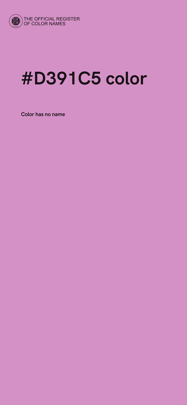 #D391C5 color image