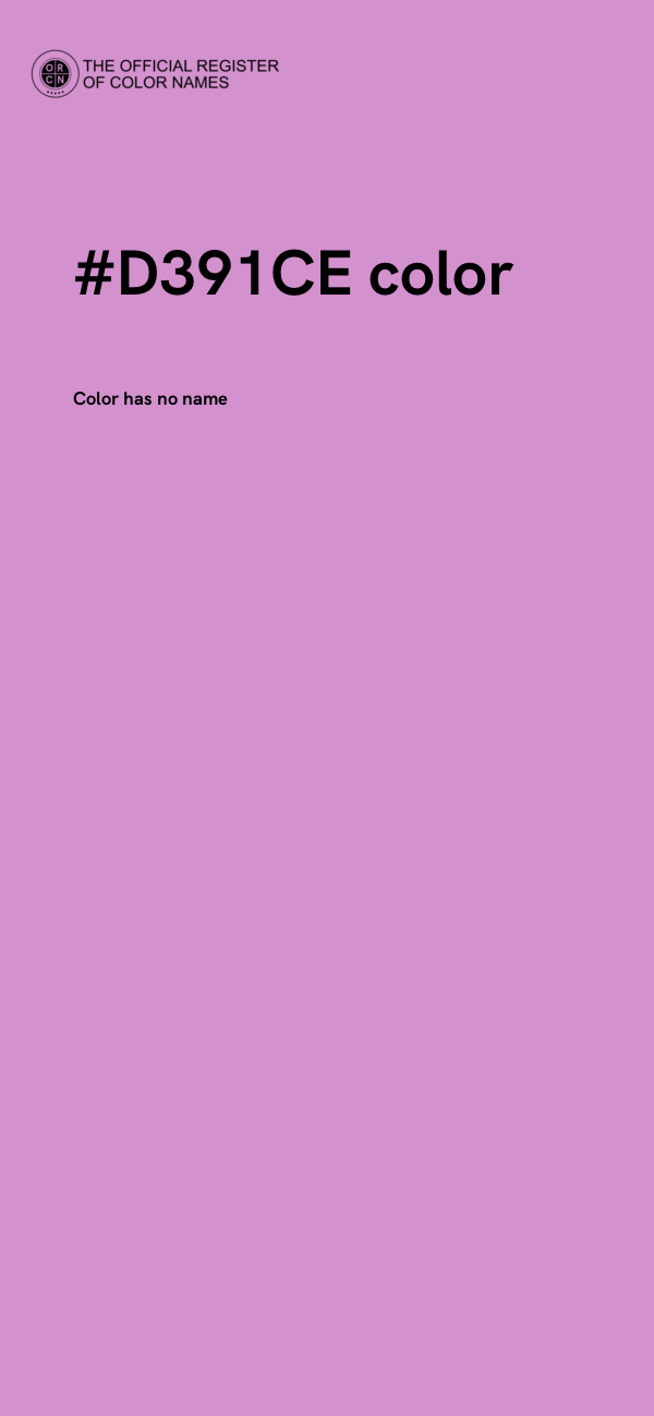 #D391CE color image