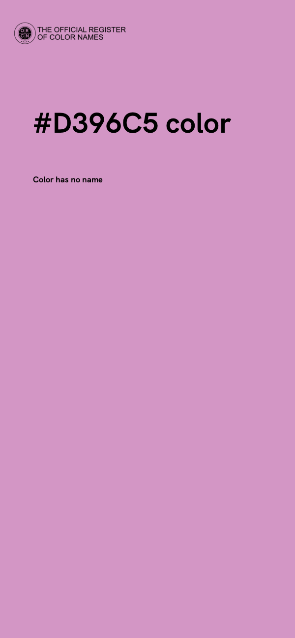 #D396C5 color image