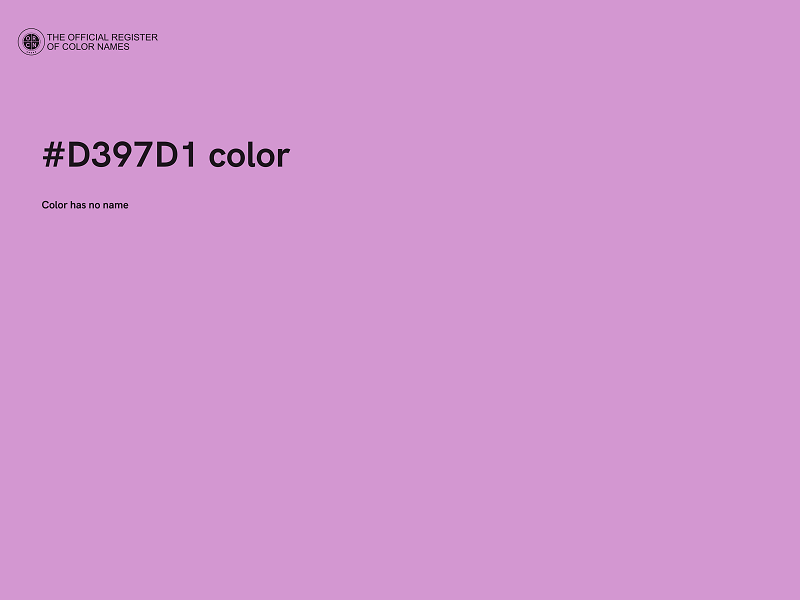 #D397D1 color image