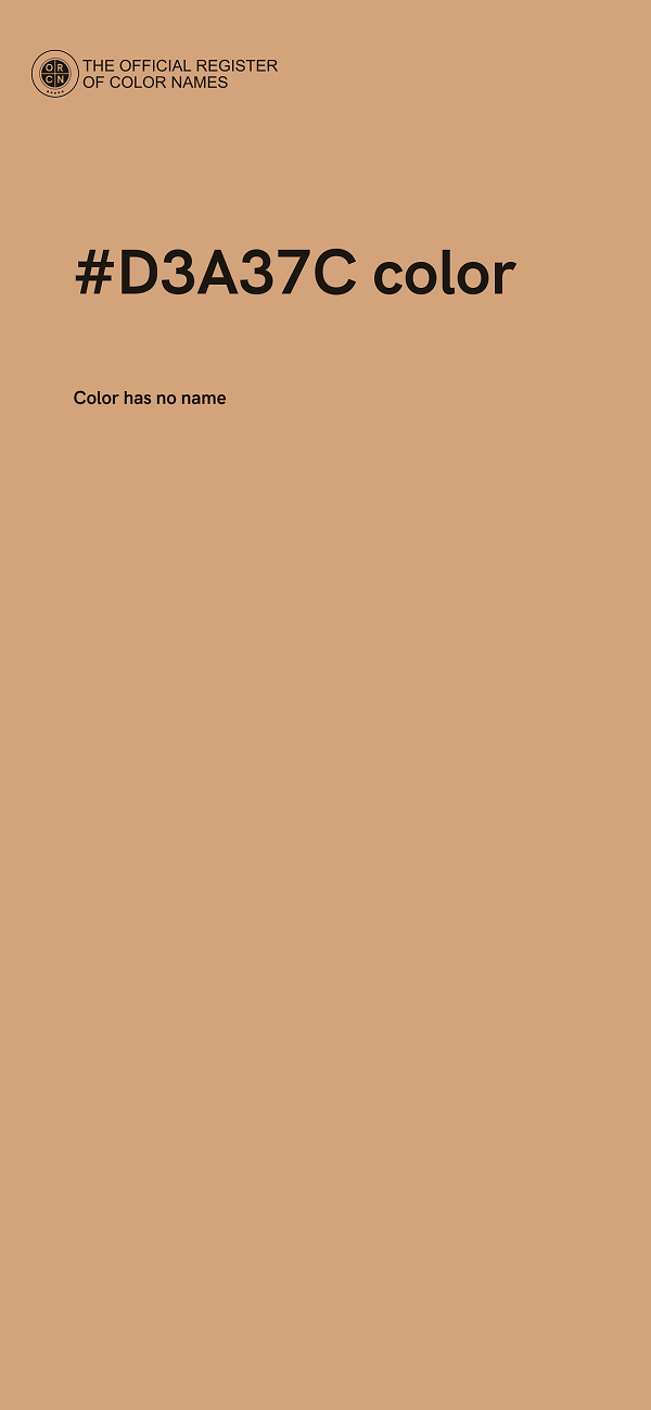 #D3A37C color image