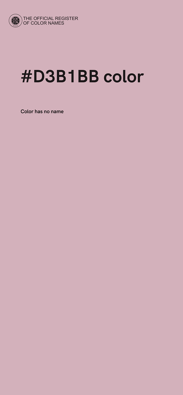 #D3B1BB color image