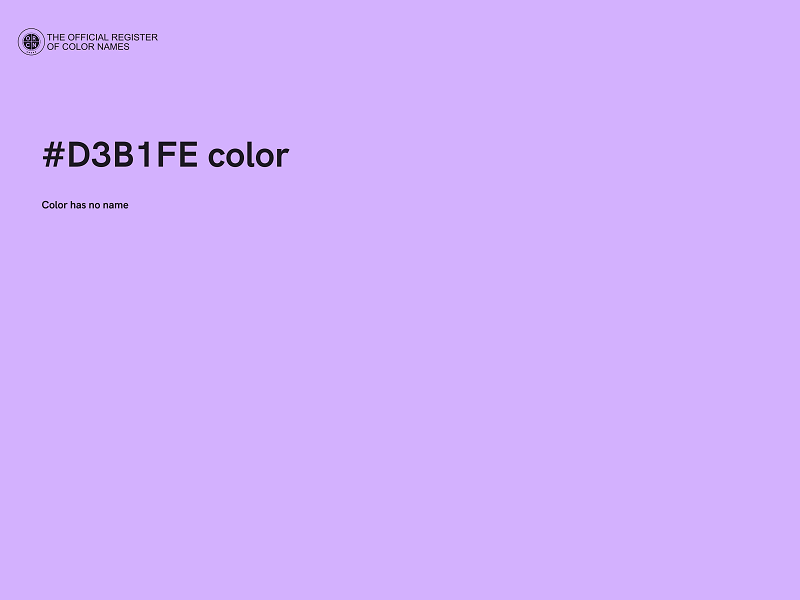 #D3B1FE color image