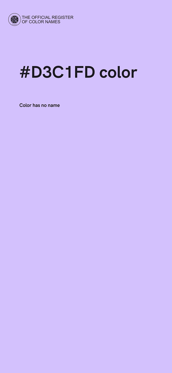 #D3C1FD color image