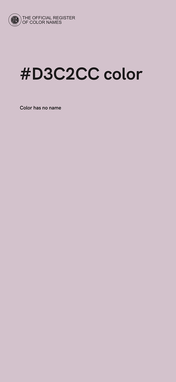 #D3C2CC color image