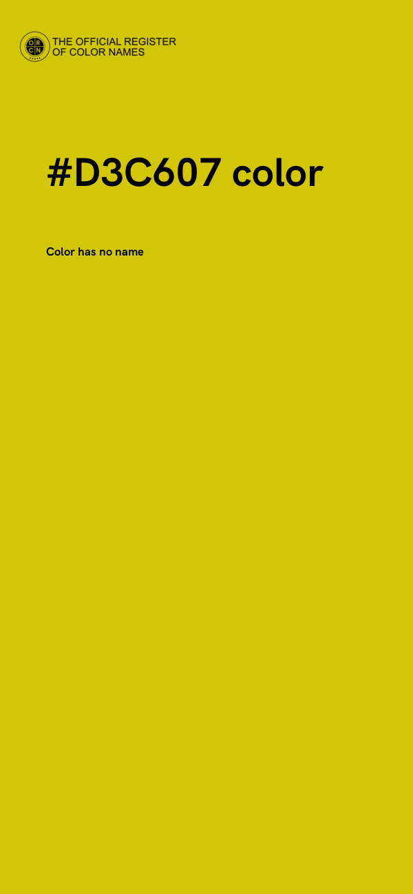 #D3C607 color image