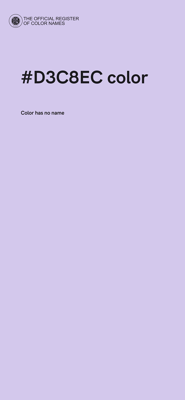 #D3C8EC color image