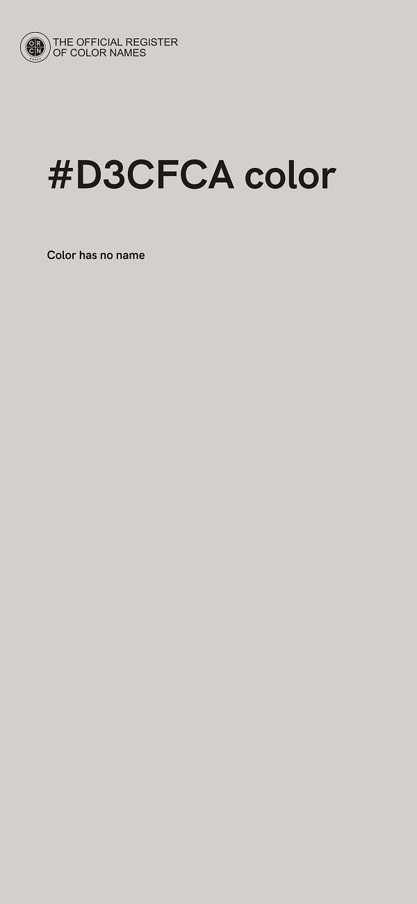 #D3CFCA color image