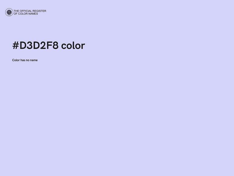 #D3D2F8 color image