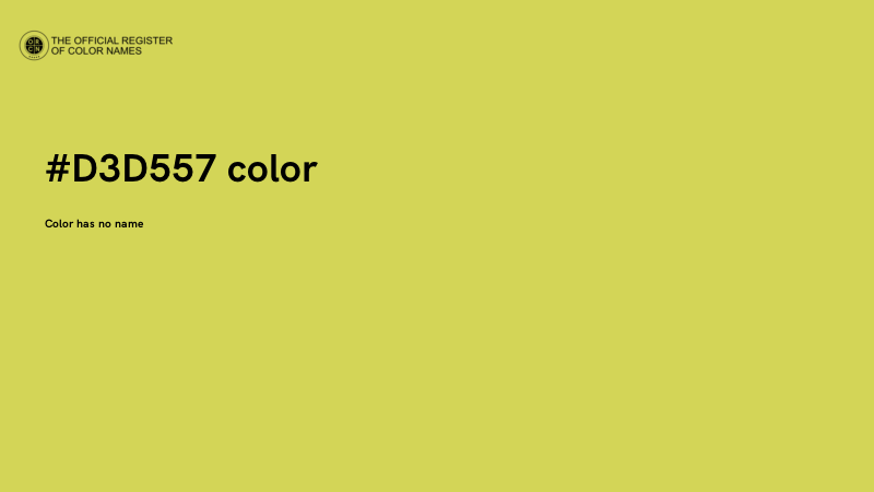 #D3D557 color image