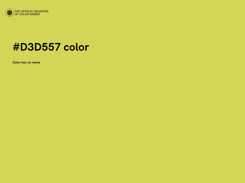 #D3D557 color image