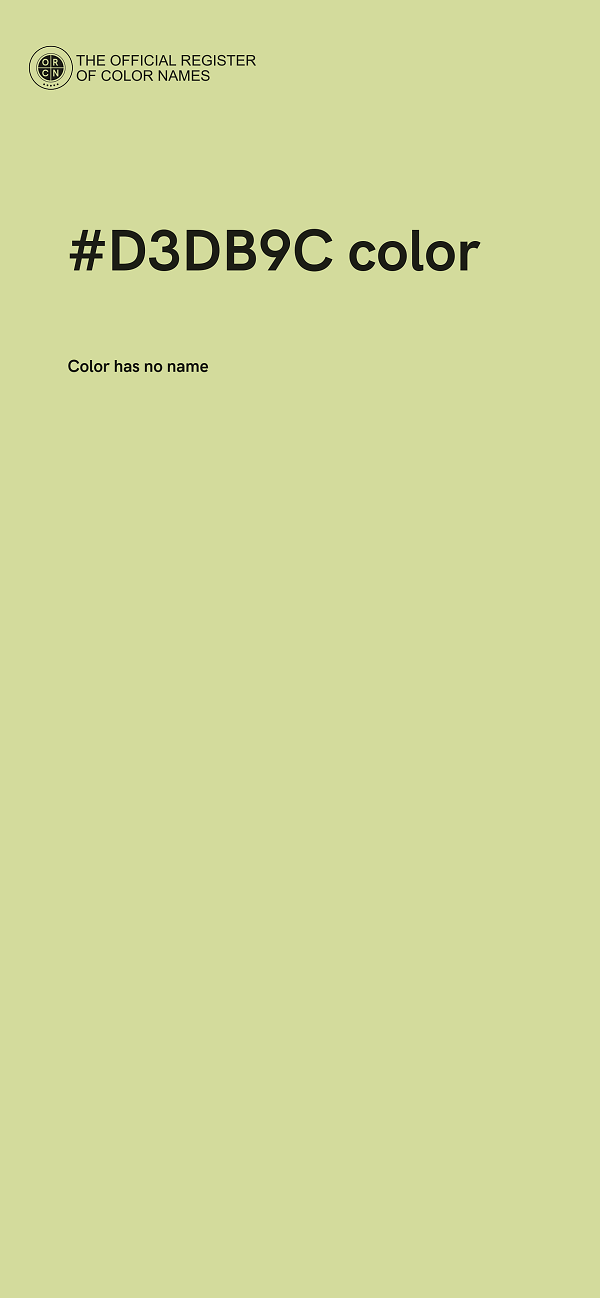#D3DB9C color image