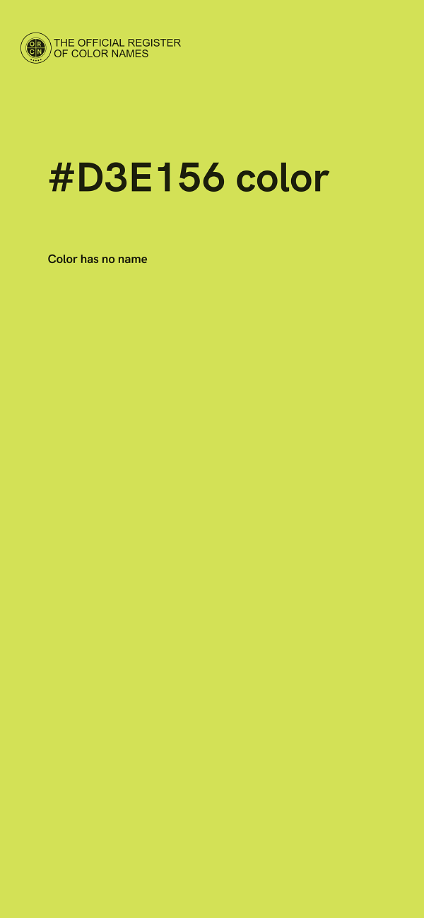 #D3E156 color image