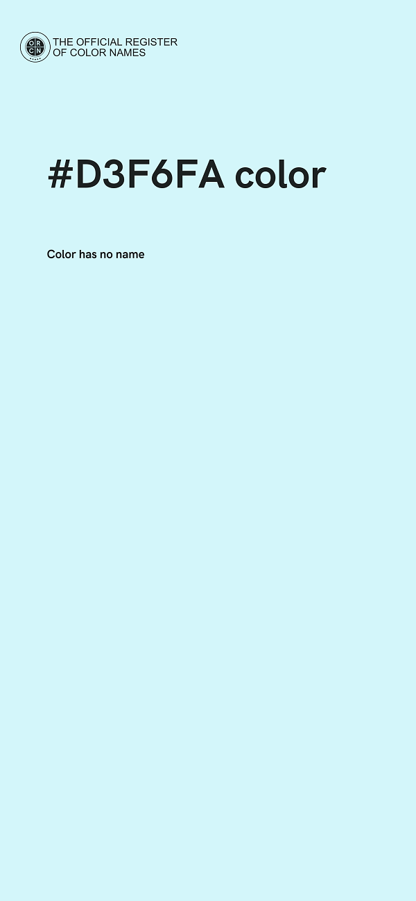 #D3F6FA color image