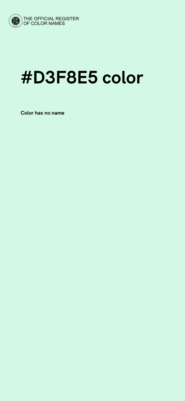 #D3F8E5 color image