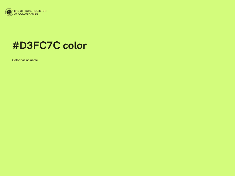 #D3FC7C color image