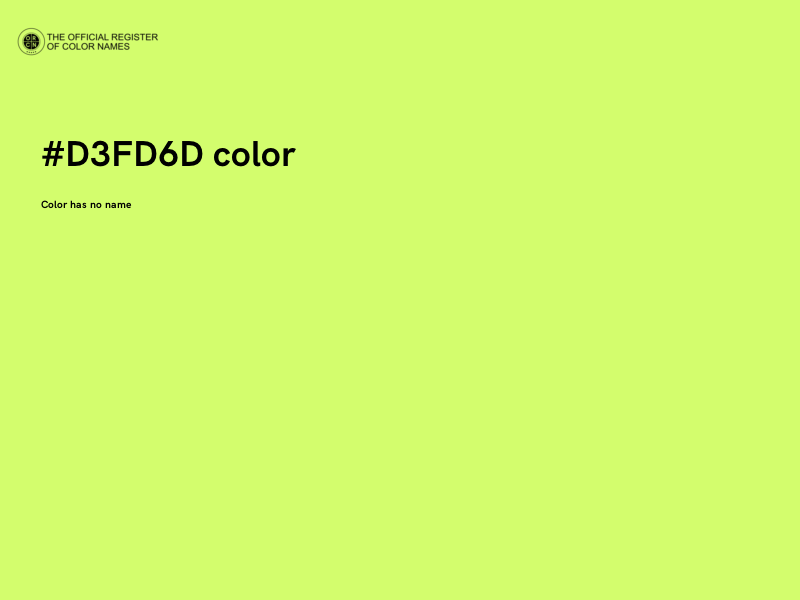 #D3FD6D color image