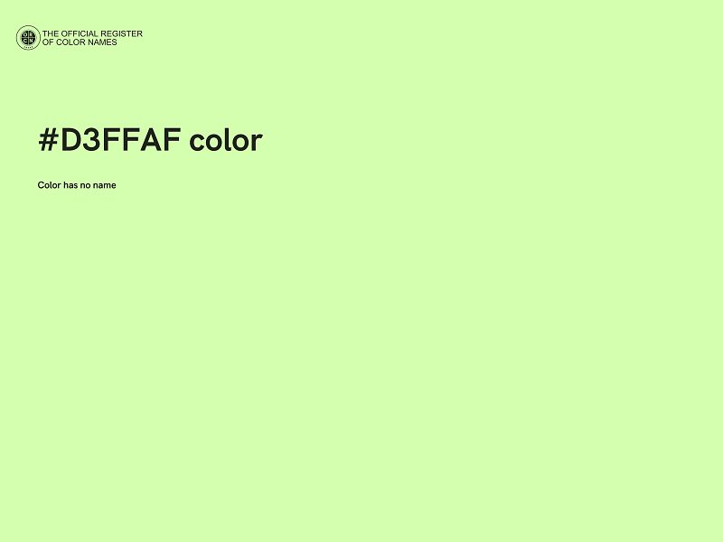 #D3FFAF color image