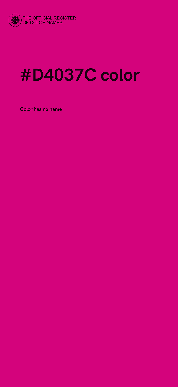 #D4037C color image
