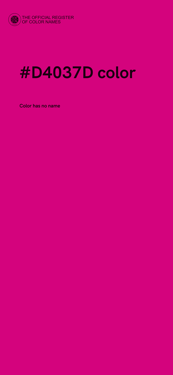 #D4037D color image